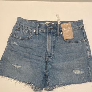 Madewell jean shorts